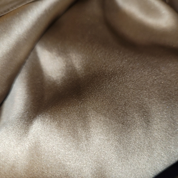 NWT Banana Republic 100% Silk Maxi Skirt XXS Petite Champagne Neutral - Picture 6 of 8